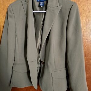 Evan Picone Olive Blazer